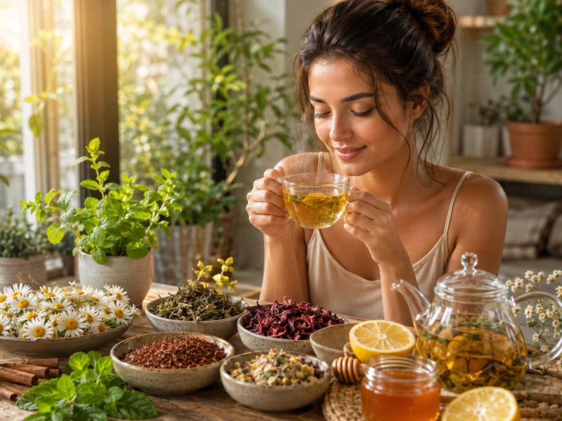 Herbal Tea Benefits for Skin