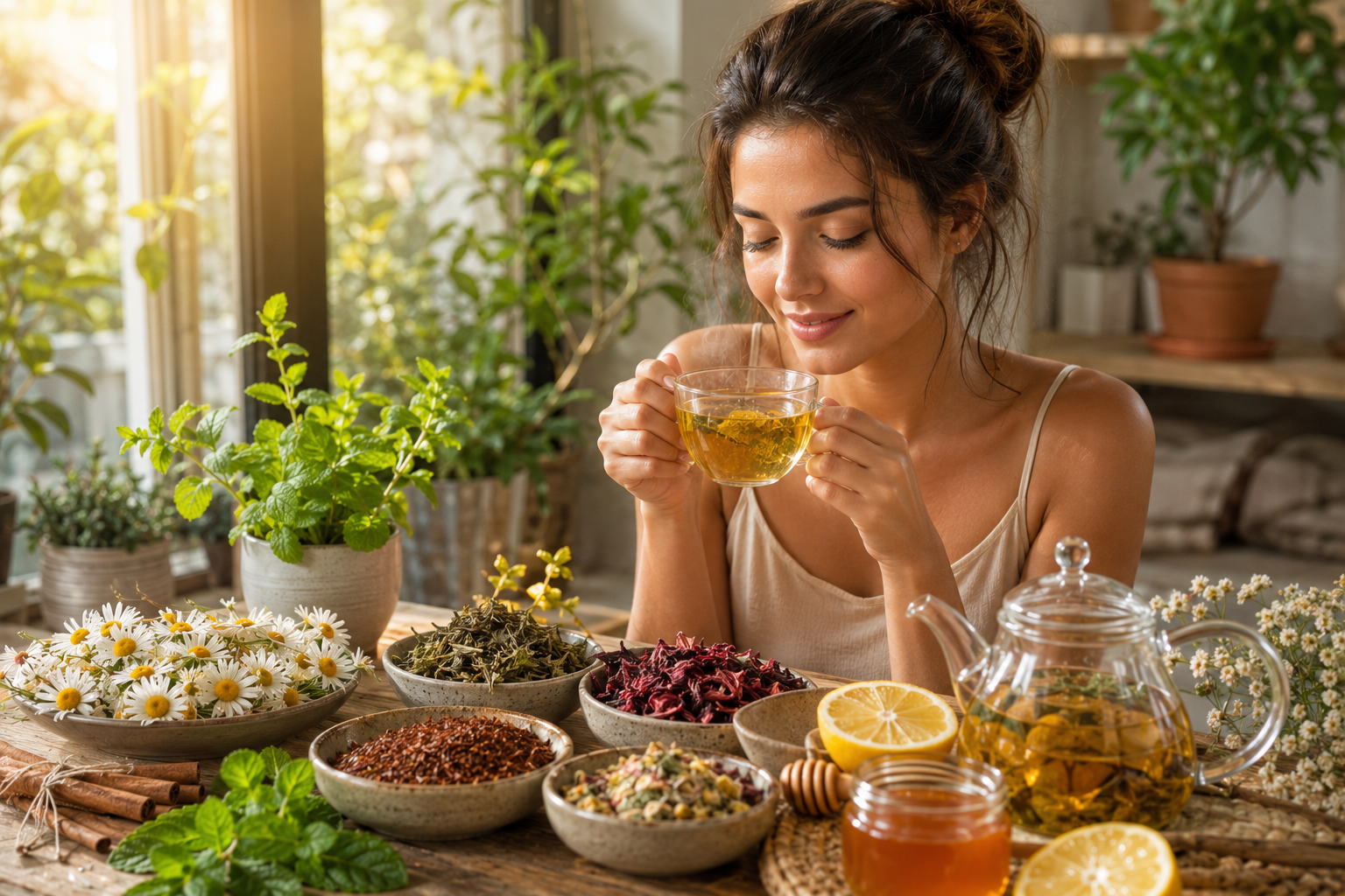 Herbal Tea Benefits for Skin