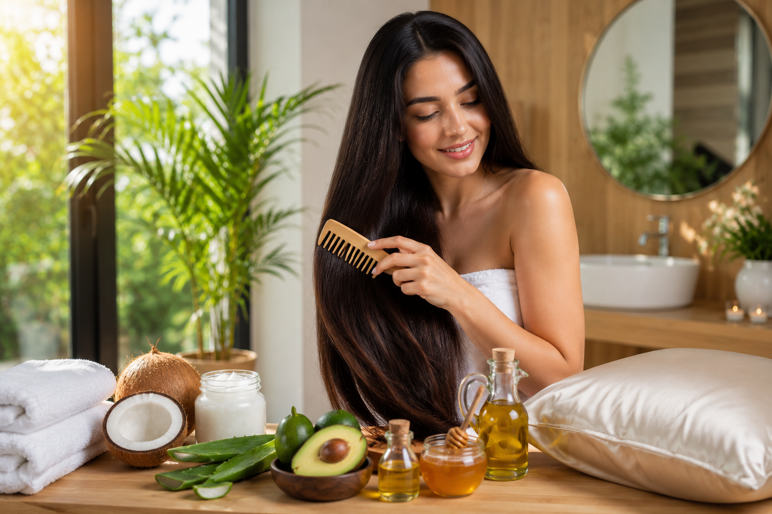 How to Stop Hair Breakage Naturally
